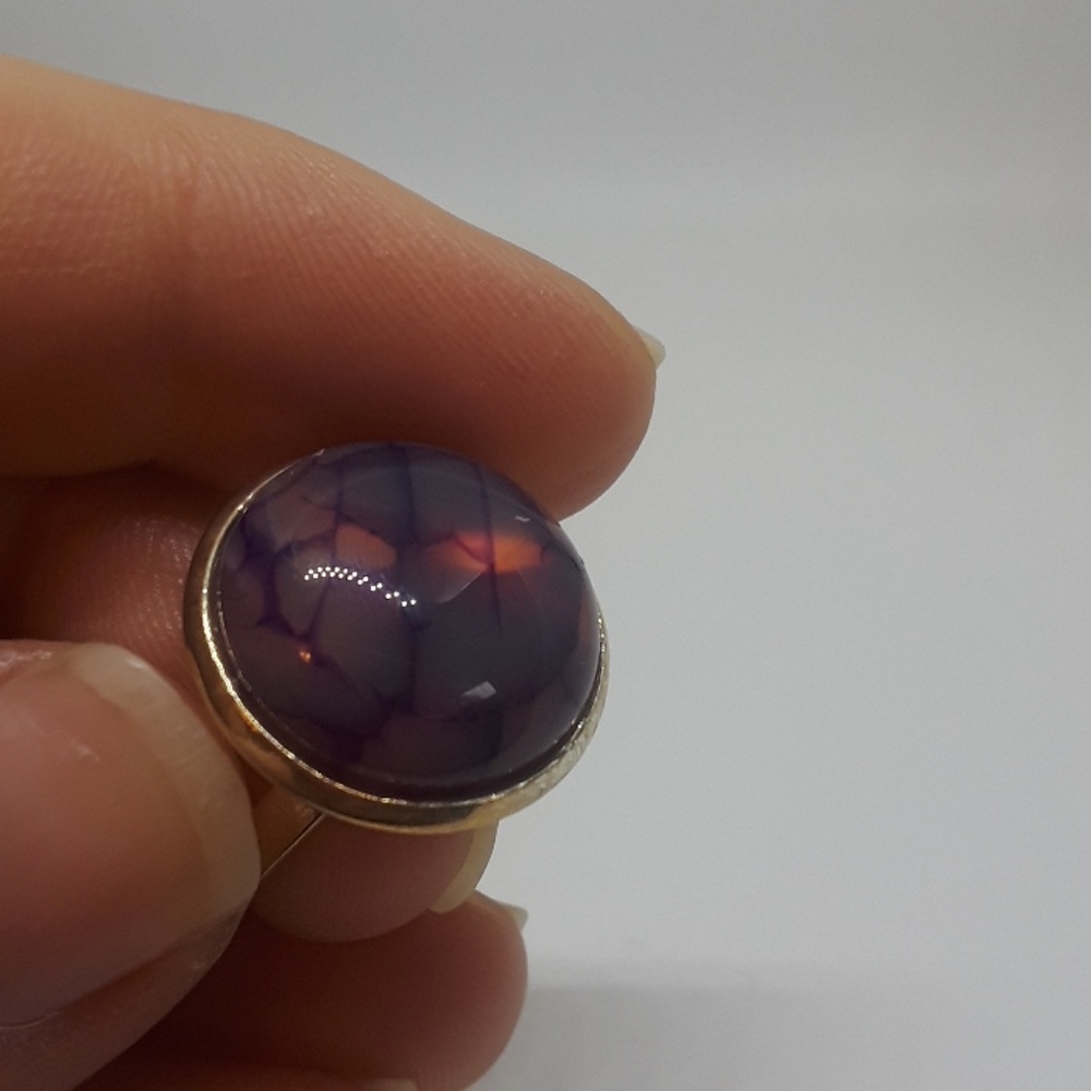 Purple gem ring - Picture 2 of 2